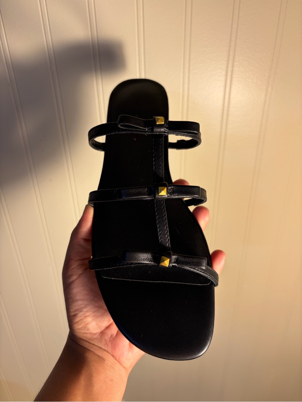 New in box! Rebecca Minkoff bow flat sandals. Size 6.5